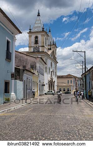"Street in the historical center, Cachoeira, Bahia, Brazil, South America" View Large Photo Image Stock Image - "Street in the historical center, Cachoeira, Bahia, Brazil, South America". Fotosearch