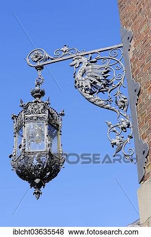 "Street lamp, Schloss Nordkirchen palace, a baroque moated castle accommodating Fachhochschule fur Finanzen NRW university, Nordkirchen, Munsterland, Nordrhein-Westfalen, Germany, Europe" View Large Photo Image Stock Photo - "Street lamp, Schloss Nordkirchen palace, a baroque moated castle accommodating Fachhochschule fur Finanzen NRW university, Nordkirchen, Munsterland, Nordrhein-Westfalen, Germany, Europe". Fotosearch