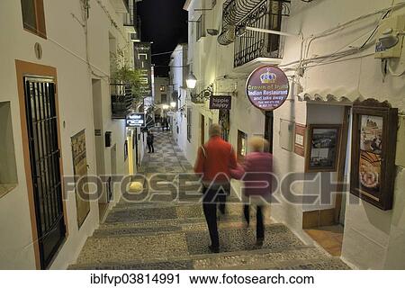 "Street scene in the historic town centre, Altea, Costa Blanca, Province of Alicante, Spain, Europe" View Large Photo Image Stock Image - "Street scene in the historic town centre, Altea, Costa Blanca, Province of Alicante, Spain, Europe". Fotosearch