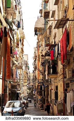 "Street scene, Quartieri Spagnoli, Naples, Campania, Italy, Europe" View Large Photo Image Stock Image - "Street scene, Quartieri Spagnoli, Naples, Campania, Italy, Europe". Fotosearch