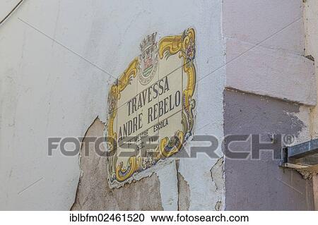 "Street sign, Albufeira, Algarve, Portugal, Europe" View Large Photo Image Stock Image - "Street sign, Albufeira, Algarve, Portugal, Europe". Fotosearch