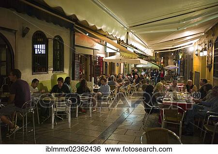"Street with restaurants, Calle Navas street, Granada, Andalusia, Spain, Europe, PublicGround, Europe" View Large Photo Image Stock Photograph - "Street with restaurants, Calle Navas street, Granada, Andalusia, Spain, Europe, PublicGround, Europe". Fotosearch