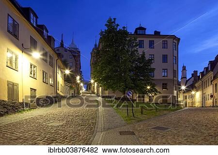 "Streets of the historic town centre in Mariaberget, Sodermalm, Stockholm, Stockholm County or Stockholms lan, Sweden, Europe" View Large Photo Image Stock Image - "Streets of the historic town centre in Mariaberget, Sodermalm, Stockholm, Stockholm County or Stockholms lan, Sweden, Europe". Fotosearch