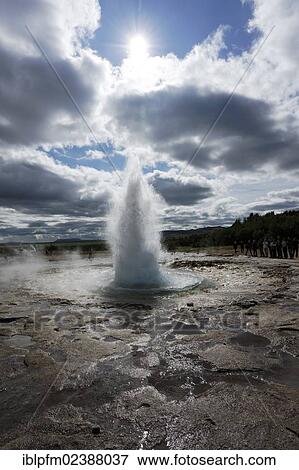 "Strokkur Geyser, Iceland, Europe" View Large Photo Image Stock Photo - "Strokkur Geyser, Iceland, Europe". Fotosearch