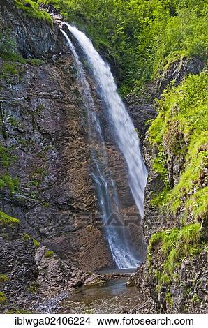 "Stuibenfall waterfall, Oytal valley in Oberstdorf, Allgaeu, Bavaria, Germany, Europe, PublicGround, Europe" View Large Photo Image Picture - "Stuibenfall waterfall, Oytal valley in Oberstdorf, Allgaeu, Bavaria, Germany, Europe, PublicGround, Europe". Fotosearch