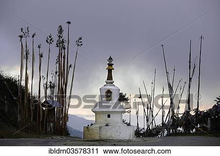 "Stupa on Yotong La Pass, Yotongla Pass, Bumthang district, Bhutan, Asia" View Large Photo Image Stock Image - "Stupa on Yotong La Pass, Yotongla Pass, Bumthang district, Bhutan, Asia". Fotosearch