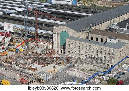 "Stuttgart 21 construction site at the main station, LBBW building, Arnulf-Klett-Platz, Stuttgart, Baden-Wurttemberg, Germany, Europe" View Large Photo Image Stock Image - "Stuttgart 21 construction site at the main station, LBBW building, Arnulf-Klett-Platz, Stuttgart, Baden-Wurttemberg, Germany, Europe". Fotosearch