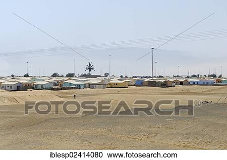Suburban settlement near Walvis Bay, Namib Desert, Walvis Bay, Namib-Wuste, Namibia, Africa View Large Photo Image Stock Image - Suburban settlement near Walvis Bay, Namib Desert, Walvis Bay, Namib-Wuste, Namibia, Africa. Fotosearch
