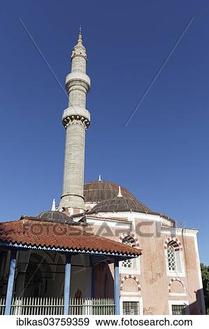 "Sueleymaniye Mosque, historic town centre, Rhodes, Island of Rhodes, Dodecanese, Greece, Europe" View Large Photo Image Stock Photo - "Sueleymaniye Mosque, historic town centre, Rhodes, Island of Rhodes, Dodecanese, Greece, Europe". Fotosearch