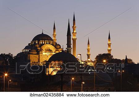 "Sueleymaniye Mosque, the Rustem Pasha Mosque in the foreground, Istanbul, european side, Turkey, Europe, PublicGround, Asia" View Large Photo Image Picture - "Sueleymaniye Mosque, the Rustem Pasha Mosque in the foreground, Istanbul, european side, Turkey, Europe, PublicGround, Asia". Fotosearch