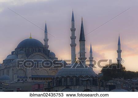 "Suleymaniye Mosque, Suleiman Mosque, with Rustem Pasha Mosque in the front, Istanbul, european side, Turkey, Europe, PublicGround, Asia" View Large Photo Image Stock Image - "Suleymaniye Mosque, Suleiman Mosque, with Rustem Pasha Mosque in the front, Istanbul, european side, Turkey, Europe, PublicGround, Asia". Fotosearch