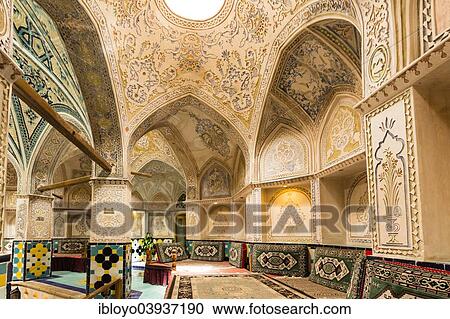 "Sultan Amir Ahmad Bathhouse, Hammam-e Sultan Amir Ahmad, also known as the Qasemi Bathhouse, a traditional Iranian public bathhouse, Kashan, Iran, Asia" View Large Photo Image Stock Image - "Sultan Amir Ahmad Bathhouse, Hammam-e Sultan Amir Ahmad, also known as the Qasemi Bathhouse, a traditional Iranian public bathhouse, Kashan, Iran, Asia". Fotosearch