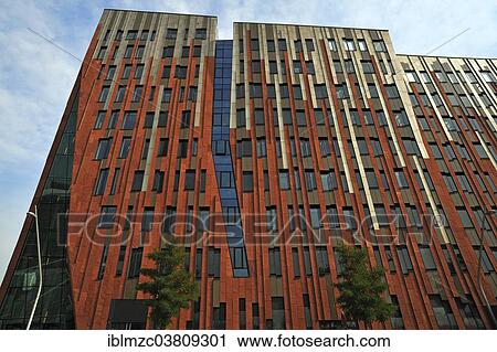 Stock Image - "Sumatra-Kontor office building, HafenCity, Hamburg, Germany, Europe". Fotosearch