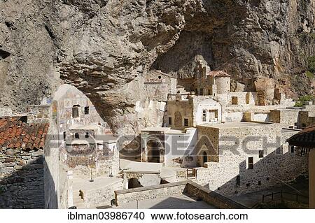 "Sumela Monastery or Sumela Manastiri, Trabzon Province, Pontic Mountains, Black Sea Region, Turkey, Asia" View Large Photo Image Stock Image - "Sumela Monastery or Sumela Manastiri, Trabzon Province, Pontic Mountains, Black Sea Region, Turkey, Asia". Fotosearch