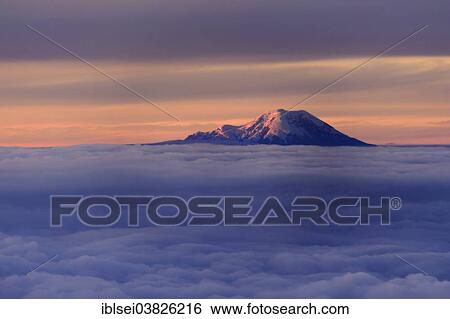 "Summit of Chimborazzo Volcano at sunrise, Quito, Ecuador, South America" View Large Photo Image Stock Photograph - "Summit of Chimborazzo Volcano at sunrise, Quito, Ecuador, South America". Fotosearch
