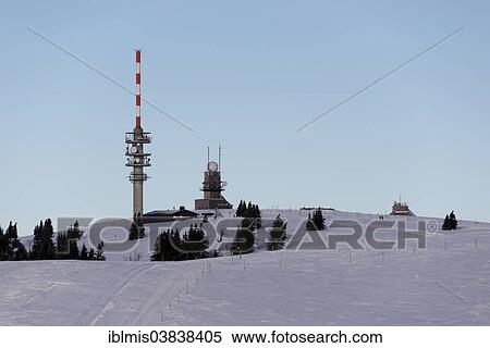 "Summit of Feldberg Mountain with a radio tower and a weather station, Feldberg, Black Forest, Baden-Wurttemberg, Germany, Europe" View Large Photo Image Stock Photography - "Summit of Feldberg Mountain with a radio tower and a weather station, Feldberg, Black Forest, Baden-Wurttemberg, Germany, Europe". Fotosearch