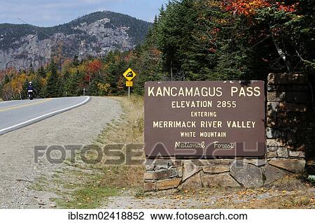 Summit of Kancamagus Pass, White Mountain National Forest, New Hampshire, USA View Large Photo Image Stock Image - Summit of Kancamagus Pass, White Mountain National Forest, New Hampshire, USA. Fotosearch