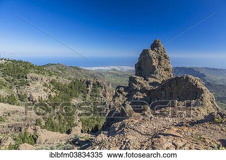 "Summit of Pico de las Nieves, Gran Canaria, Canary Islands, Spain, Europe" View Large Photo Image Stock Photography - "Summit of Pico de las Nieves, Gran Canaria, Canary Islands, Spain, Europe". Fotosearch