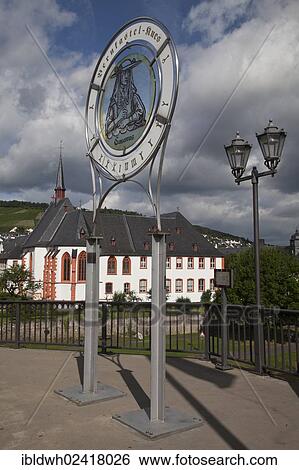 Sundial with a portrait of Cusanus, in front of St. Nicholas Hospital, Bernkastel-Kues, Moselle, Rhineland-Palatinate, Germany, Europe, PublicGround, Europe View Large Photo Image Stock Photograph - Sundial with a portrait of Cusanus, in front of St. Nicholas Hospital, Bernkastel-Kues, Moselle, Rhineland-Palatinate, Germany, Europe, PublicGround, Europe. Fotosearch