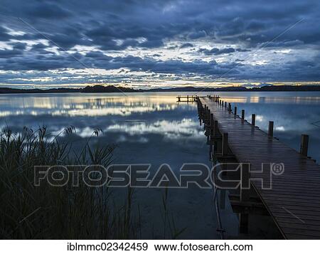 "Sunrise at Lake Woerthsee, Bavaria, Germany, Europe" View Large Photo Image Stock Photo - "Sunrise at Lake Woerthsee, Bavaria, Germany, Europe". Fotosearch