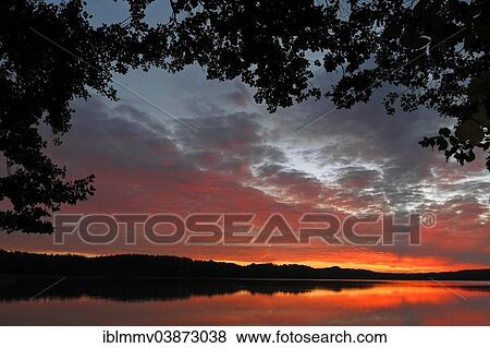 "Sunrise at Leppinsee lake, Mecklenburgische Seenplatte, Mecklenburg-Western Pomerania, Germany, Europe" View Large Photo Image Stock Photo - "Sunrise at Leppinsee lake, Mecklenburgische Seenplatte, Mecklenburg-Western Pomerania, Germany, Europe". Fotosearch