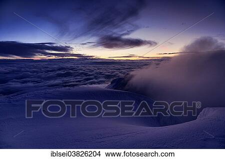 "Sunrise at the summit of Cotopaxi Volcano, Quito, Ecuador, South America" View Large Photo Image Picture - "Sunrise at the summit of Cotopaxi Volcano, Quito, Ecuador, South America". Fotosearch