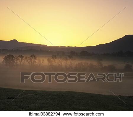 "Sunrise over the Albtrauf escarpment, near Dettingen, Swabian Jura, Baden-Wurttemberg, Germany, Europe" View Large Photo Image Picture - "Sunrise over the Albtrauf escarpment, near Dettingen, Swabian Jura, Baden-Wurttemberg, Germany, Europe". Fotosearch