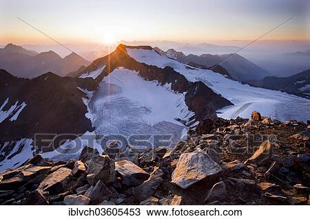 "Sunrise over Wilder Freiger Mountain, Stubai Valley, Stubai Alps, Tyrol, Austria, Europe" View Large Photo Image Stock Image - "Sunrise over Wilder Freiger Mountain, Stubai Valley, Stubai Alps, Tyrol, Austria, Europe". Fotosearch