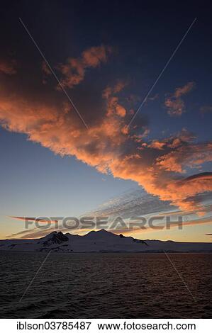"Sunset, cloud formation, Weddell Sea, Antarctica" View Large Photo Image Stock Photo - "Sunset, cloud formation, Weddell Sea, Antarctica". Fotosearch