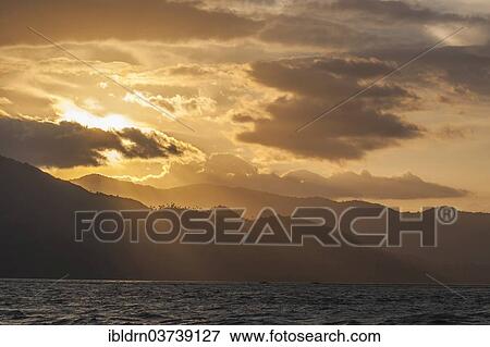"Sunset on the north coast, Moyo, Sumbawa, Nusa Tenggara Barat, Indonesia, Asia" View Large Photo Image Stock Photo - "Sunset on the north coast, Moyo, Sumbawa, Nusa Tenggara Barat, Indonesia, Asia". Fotosearch