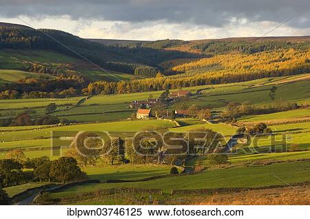 "Sunset over Bransdale, North York Moors National Park, North Yorkshire, England, United Kingdom, Europe" View Large Photo Image Stock Photography - "Sunset over Bransdale, North York Moors National Park, North Yorkshire, England, United Kingdom, Europe". Fotosearch