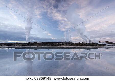 "Suournes Geothermal Power Plant, Southern Peninsula, Reykjanesskagi, Iceland, Europe" View Large Photo Image Stock Photo - "Suournes Geothermal Power Plant, Southern Peninsula, Reykjanesskagi, Iceland, Europe". Fotosearch