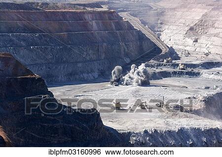 "Super Pit Gold Mine Blast, Kalgoorlie, Western Australia" View Large Photo Image Stock Photograph - "Super Pit Gold Mine Blast, Kalgoorlie, Western Australia". Fotosearch