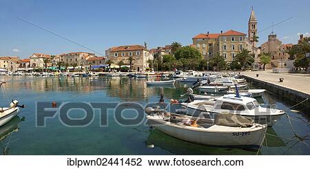 "Supetar harbour, Bra? ì island, Croatia, Europe" View Large Photo Image Stock Image - "Supetar harbour, Bra? ì island, Croatia, Europe". Fotosearch