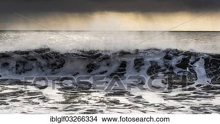 "Surf at the beach of Reynisdrangar, Black Beach, Reynisdrangar, Vik i Myrdal, Southern Region, Iceland, Europe" View Large Photo Image Picture - "Surf at the beach of Reynisdrangar, Black Beach, Reynisdrangar, Vik i Myrdal, Southern Region, Iceland, Europe". Fotosearch