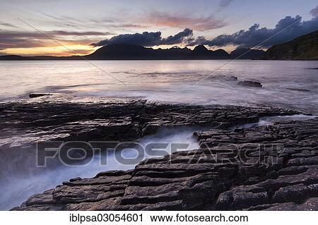 "Surf with cliffs, Elgol, Isle of Skye, Scotland, United Kingdom, Europe" View Large Photo Image Stock Image - "Surf with cliffs, Elgol, Isle of Skye, Scotland, United Kingdom, Europe". Fotosearch