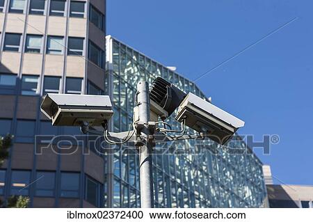 "Surveillance cameras in the Niederrad business district, Frankfurt am Main, Hesse, Germany, Europe, PublicGround, Europe" View Large Photo Image Stock Image - "Surveillance cameras in the Niederrad business district, Frankfurt am Main, Hesse, Germany, Europe, PublicGround, Europe". Fotosearch