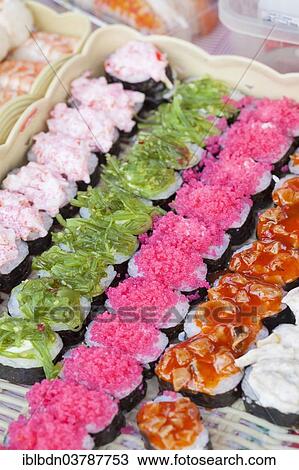 Sushi rolls View Large Photo Image Stock Image - Sushi rolls. Fotosearch
