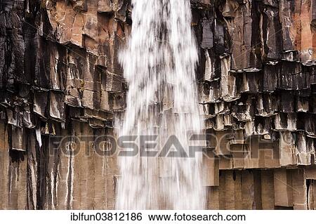 "Svartifoss waterfall, Skaftafell National Park, Eastern Region, Iceland, Europe" View Large Photo Image Stock Photograph - "Svartifoss waterfall, Skaftafell National Park, Eastern Region, Iceland, Europe". Fotosearch