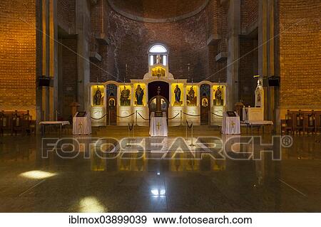 Stock Photo - "Svetog Dimitrija Orthodox church, Tosin Bunar, New Belgrade, Belgrade, Serbia, Europe". Fotosearch