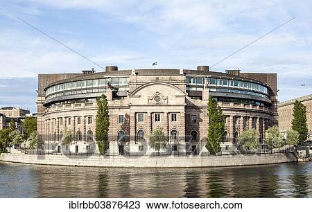 "Swedish Parliament House, Riksdagshuset, Island of the Holy Spirit, Helgeandsholmen, Stockholm, Stockholm County or Stockholms lan, Sweden, Europe" View Large Photo Image Stock Image - "Swedish Parliament House, Riksdagshuset, Island of the Holy Spirit, Helgeandsholmen, Stockholm, Stockholm County or Stockholms lan, Sweden, Europe". Fotosearch