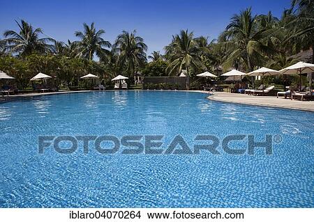 "Swimming pool of the Blue Ocean Resort, Mui Ne, Vietnam, Asia" View Large Photo Image Picture - "Swimming pool of the Blue Ocean Resort, Mui Ne, Vietnam, Asia". Fotosearch