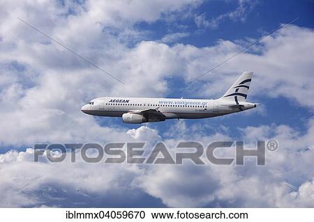 SX-DGD Aegean Airlines Airbus A320-232 in flight View Large Photo Image Stock Image - SX-DGD Aegean Airlines Airbus A320-232 in flight. Fotosearch