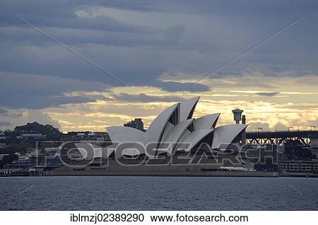 "Sydney Opera House at Bennelong Point, evening mood, Sydney Harbour, Sydney, New South Wales, NSW, Australia, Oceania" View Large Photo Image Stock Image - "Sydney Opera House at Bennelong Point, evening mood, Sydney Harbour, Sydney, New South Wales, NSW, Australia, Oceania". Fotosearch