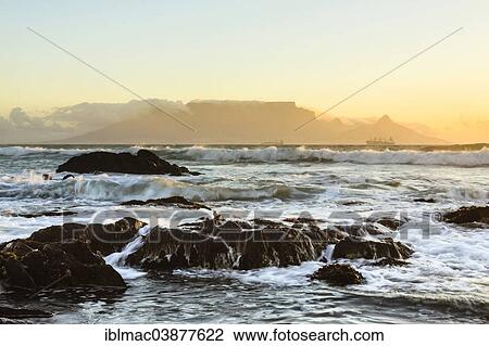"Table Mountain in the evening light, from Bloubergstrand, Cape Town, Western Cape, South Africa, Africa" View Large Photo Image Stock Image - "Table Mountain in the evening light, from Bloubergstrand, Cape Town, Western Cape, South Africa, Africa". Fotosearch