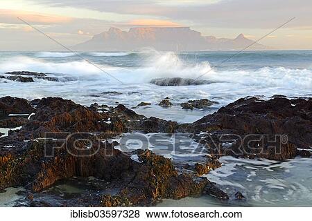 "Table Mountain in the last light of the day, seen from Bloubergstrand, Cape Town, Western Cape, South Africa, Africa" View Large Photo Image Stock Photo - "Table Mountain in the last light of the day, seen from Bloubergstrand, Cape Town, Western Cape, South Africa, Africa". Fotosearch
