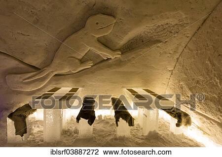 "Tables and benches made of ice, Snowhotel, Sinetta, Lapland, Finland, Europe" View Large Photo Image Stock Image - "Tables and benches made of ice, Snowhotel, Sinetta, Lapland, Finland, Europe". Fotosearch