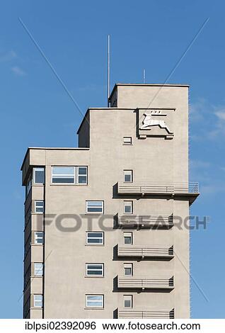 "Tagblatt-Turm tower, 61m height, 16 floors, designed by Ernst Otto Osswald, constructed 1924-28, Stuttgart, Baden-Wuerttemberg, Germany, Europe" View Large Photo Image Stock Photograph - "Tagblatt-Turm tower, 61m height, 16 floors, designed by Ernst Otto Osswald, constructed 1924-28, Stuttgart, Baden-Wuerttemberg, Germany, Europe". Fotosearch