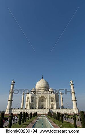 "Taj Mahal, mausoleum, UNESCO World Cultural Heritage Site, viewed through an archway, Agra, Uttar Pradesh, India, Asia" View Large Photo Image Picture - "Taj Mahal, mausoleum, UNESCO World Cultural Heritage Site, viewed through an archway, Agra, Uttar Pradesh, India, Asia". Fotosearch