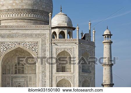 Stock Image - "Taj Mahal, mausoleum, UNESCO World Heritage Site, Agra, Uttar Pradesh, India, Asia". Fotosearch